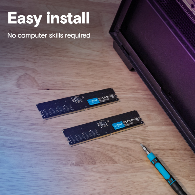 Crucial 16GB DDR5-5600 UDIMM - CT16G56C46U5