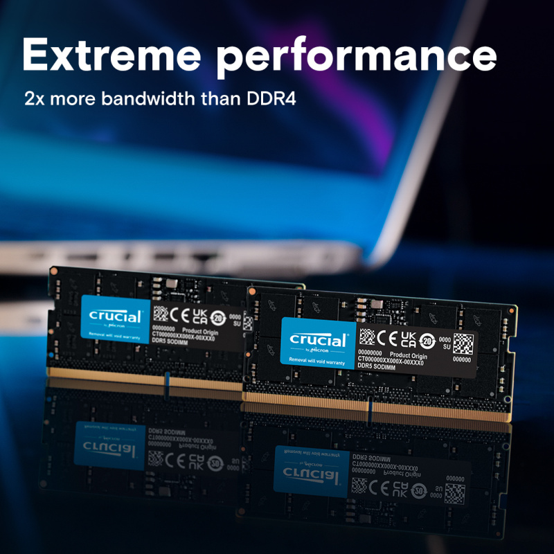 Crucial 16GB DDR5-5600 SODIMM - CT16G56C46S5