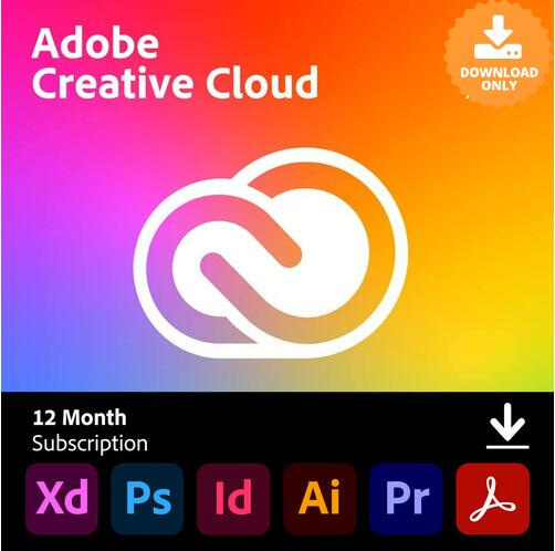 Adobe Creative Cloud for teams 年度計劃