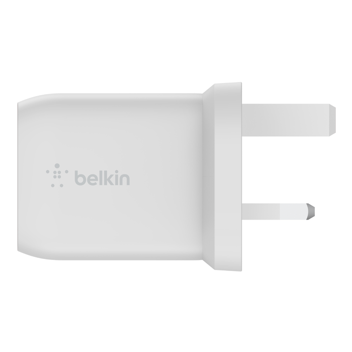Belkin - BOOST↑CHARGE PRO 雙 USB-C GaN PPS 65W 快速充電器 [WCH013myWH]