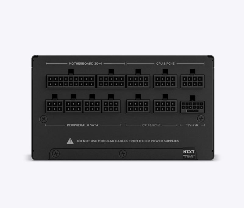 NZXT C1200 Gold ATX 3.1 - 1200 Watt 80 PLUS Gold Fully Modular ATX 3.1 PSU