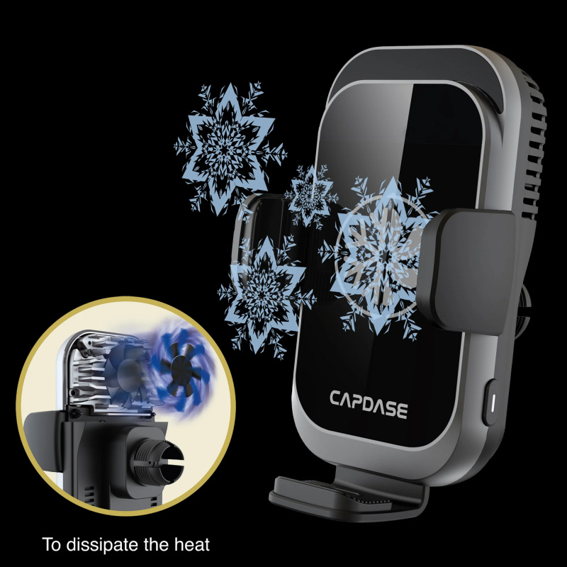 CAPDASE A-CM Power II 陶瓷散熱快速無線充電車架 - TL-140 適用於 Tesla Model 3/Y CAPDASE A-CM Power II 陶瓷散熱快速無線充電車架 - TL-140 適用於 Tesla Model 3/Y