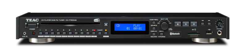 TEAC CD-P750DAB Bluetooth/FM/DAB+/CD 播放機