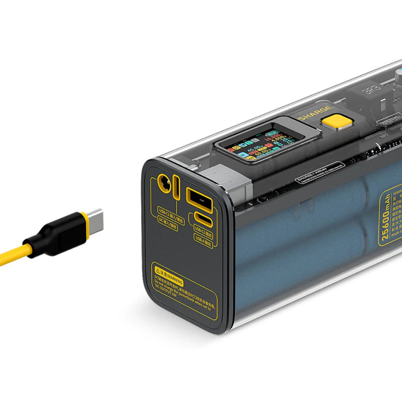 SHARGE STORM2 100W 透明超級移動電源 25600mAh SHARGE STORM2 100W 透明超級移動電源 25600mAh