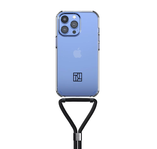 Richmond & finch iPhone 14 Pro Max Case 晶瑩剔透掛繩款 透明帶繩手機殼 - Loop Case Clear (50497)