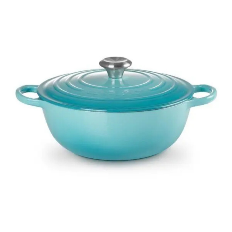 Le Creuset - Marmite 26cm 琺瑯深炒鍋 4.1L 加勒比海藍 21114261700430