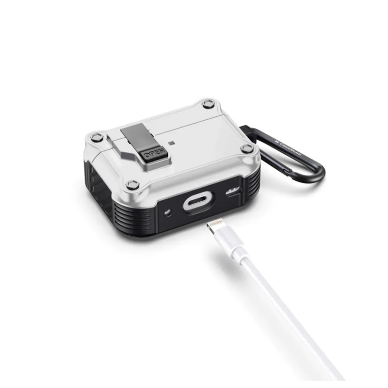 CaseStudi Impact AirPods Pro 2/1代 磁扣防摔充電盒保護套 ( 含扣環 EarBuds置放套 )