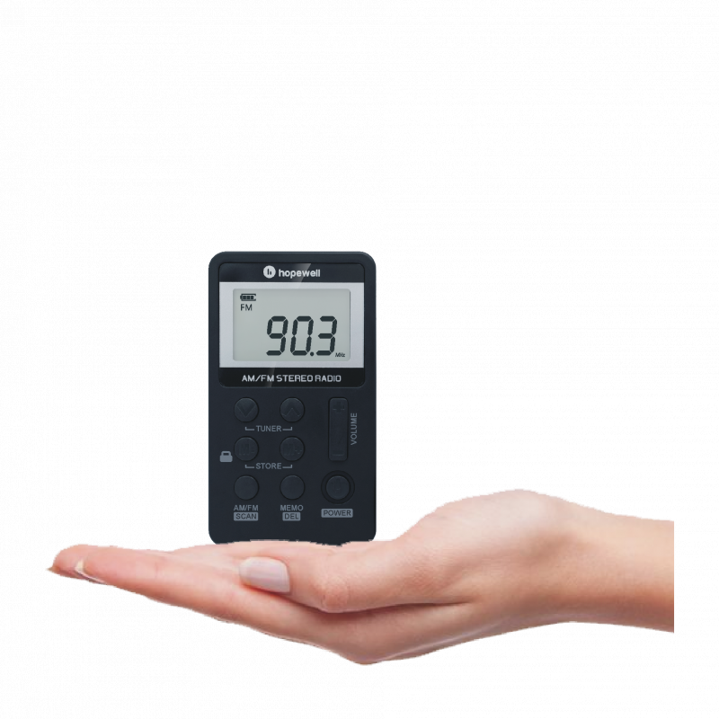 【DSE便攜式收音機附耳機 】Hopewell Pocket AM/FM Digital Radio RP-91 【DSE便攜式收音機附耳機 】Hopewell Pocket AM/FM Digital Radio RP-91