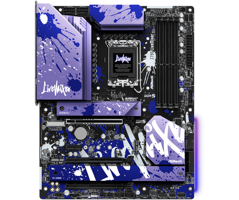 ASROCK Z790 LIVEMIXER DDR5 ATX MOTHERBOARD [現金優惠 $1920]