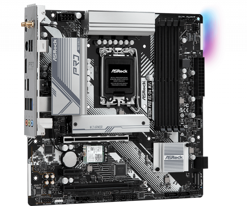 ASROCK B760M Pro RS/D4 WiFi