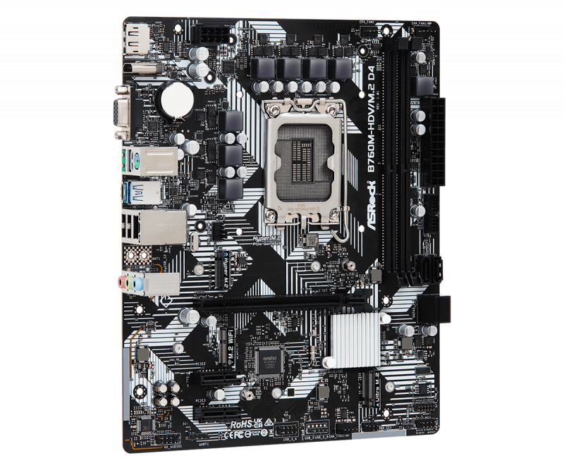 ASROCK B760M HDV M.2 D4 [現金優惠 $780]