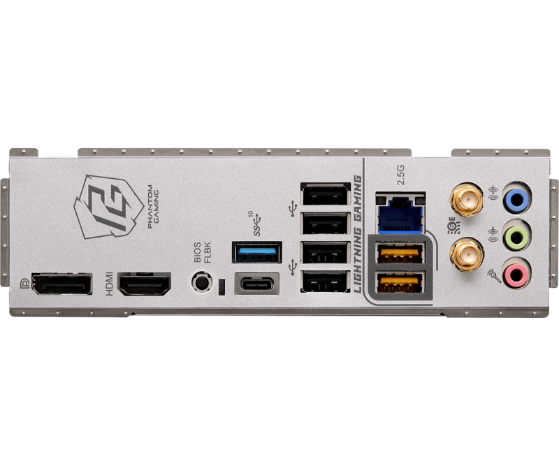ASROCK PHANTOM GAMING B650M PG Riptide WiFi White ( SOCKET AM5 ) [現金 / 轉數快 優惠 $1360]