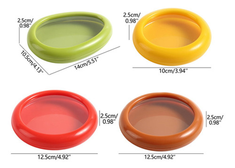 透明薄膜水果保鮮收納盒 (一套4款 )