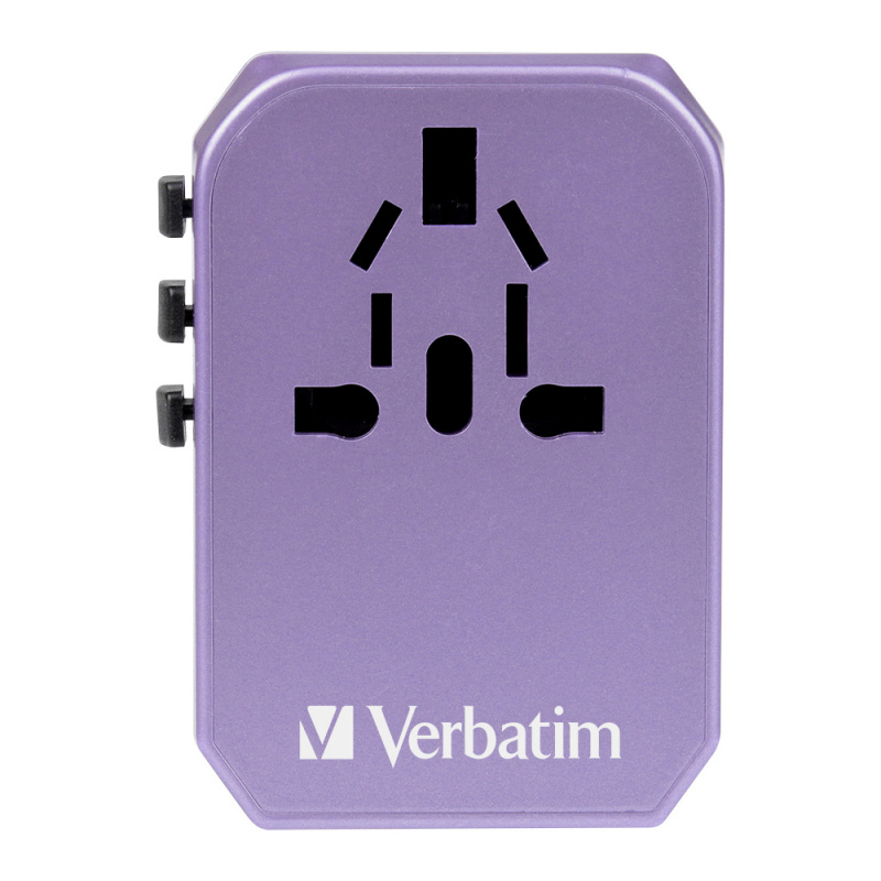 Verbatim 5 Port 5.6A通用旅行轉插 (65829)