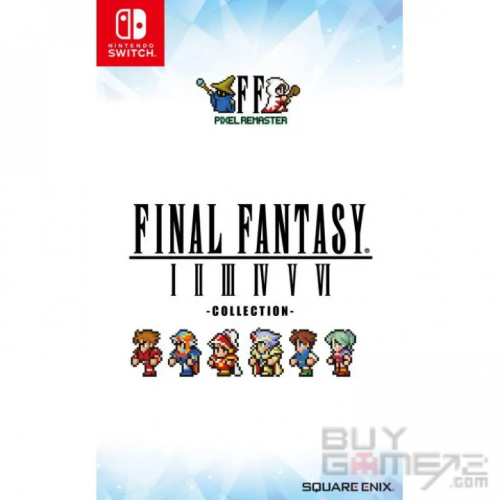 Switch Final Fantasy I-VI 像素複刻合輯 Final Fantasy I-VI Pixel Remaster Collection [中文/英文/日文版]