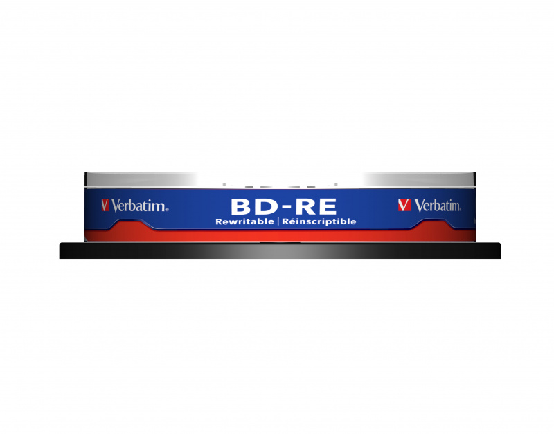Verbatim BD-RE 25GB 2X Branded (10片筒裝) (43694)