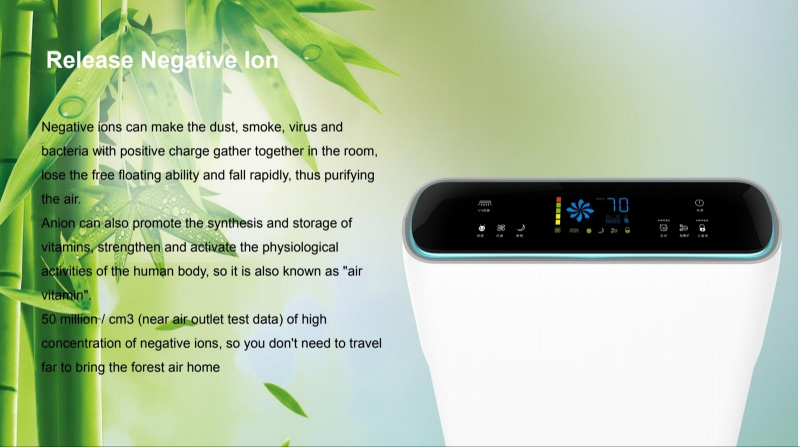K06A 家用HEPA空氣淨化器帶紫外線燈