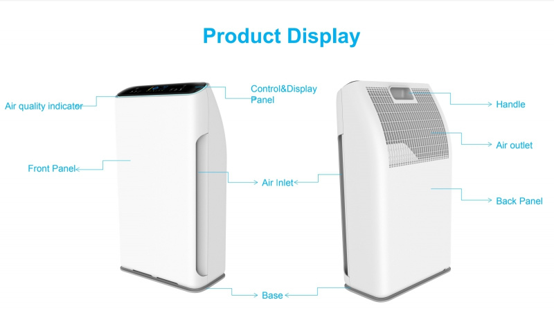 K06A 家用HEPA空氣淨化器帶紫外線燈