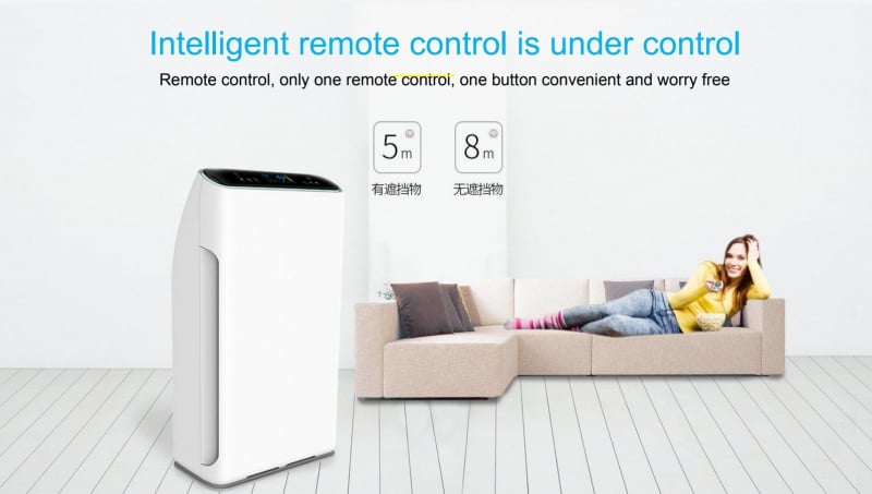 K06A 家用HEPA空氣淨化器帶紫外線燈