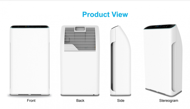 K06A 家用HEPA空氣淨化器帶紫外線燈