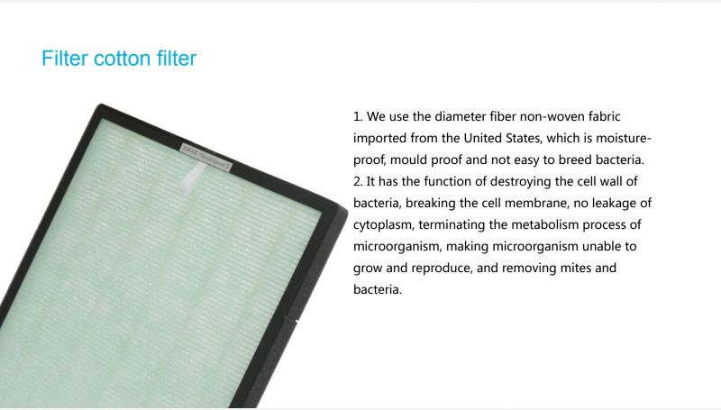 K06A 家用HEPA空氣淨化器帶紫外線燈