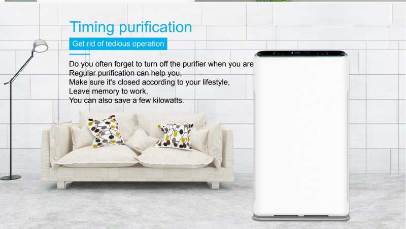 K06A 家用HEPA空氣淨化器帶紫外線燈
