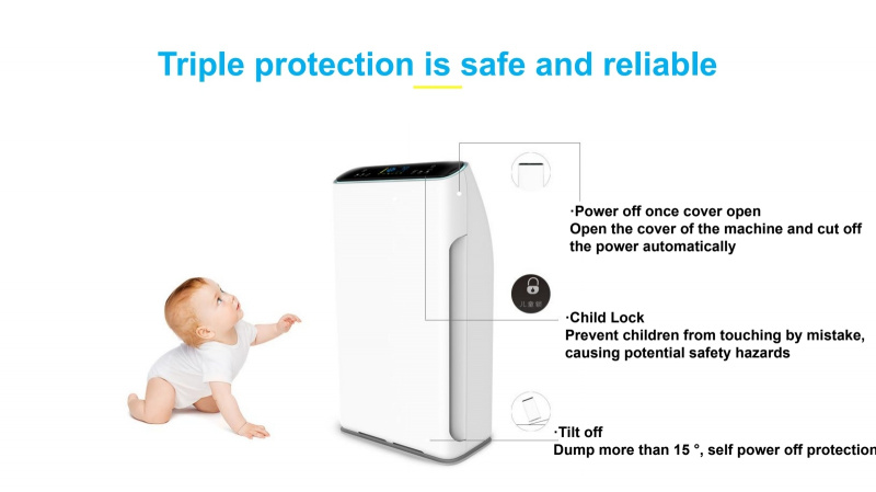 K06A 家用HEPA空氣淨化器帶紫外線燈