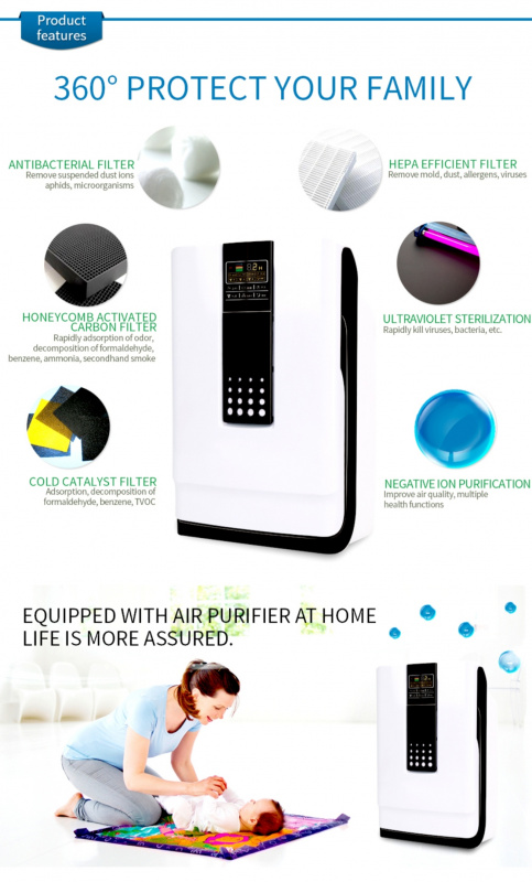 K01C 負離子空氣淨化器