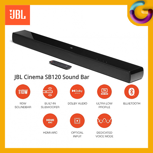 JBL Cinema SB120 2.0 聲道條形音箱