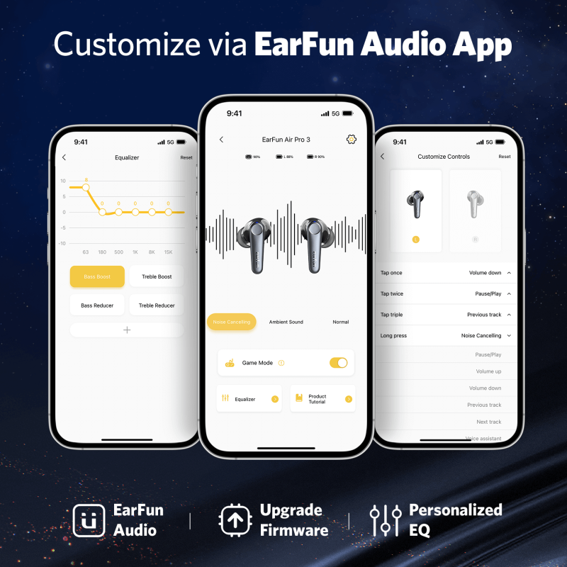 EarFun Air Pro 3 LE-Audio ANC 真無線藍牙耳機