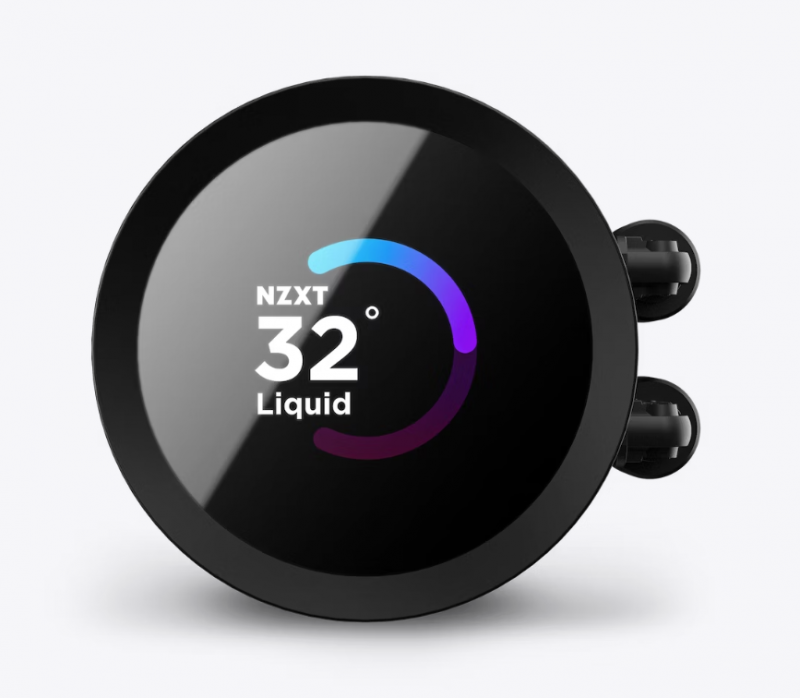NZXT Kraken 360 RGB 360mm AIO Liquid Cooler with LCD Display and RGB Fans - Black