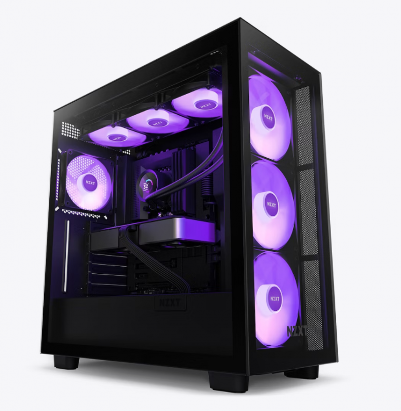 NZXT Kraken 360 RGB 360mm AIO Liquid Cooler with LCD Display and RGB Fans - Black