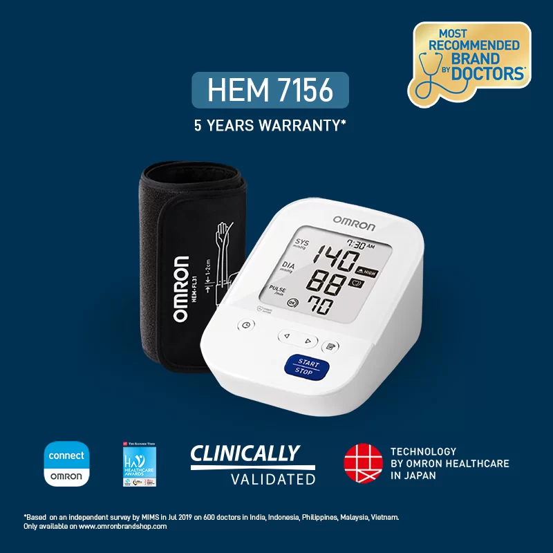 Omron HEM-7156 手臂式血壓計