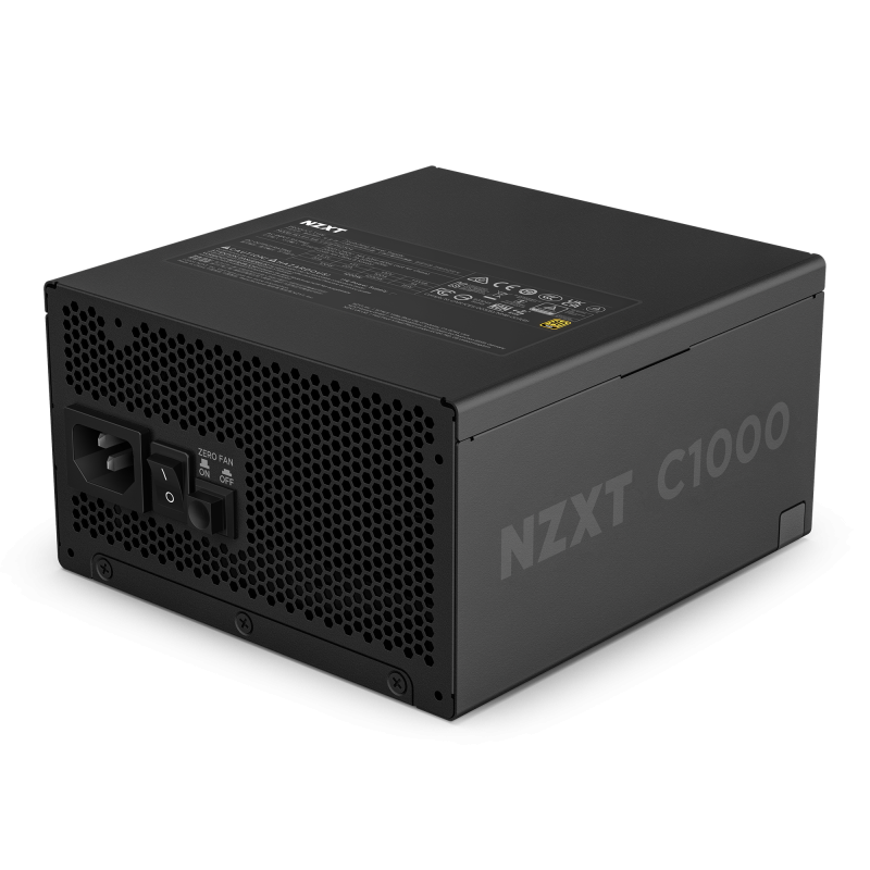 NZXT C1000 Gold ATX 3.1 80 PLUS GOLD 電源供應器 (1000W) ( Black / White )