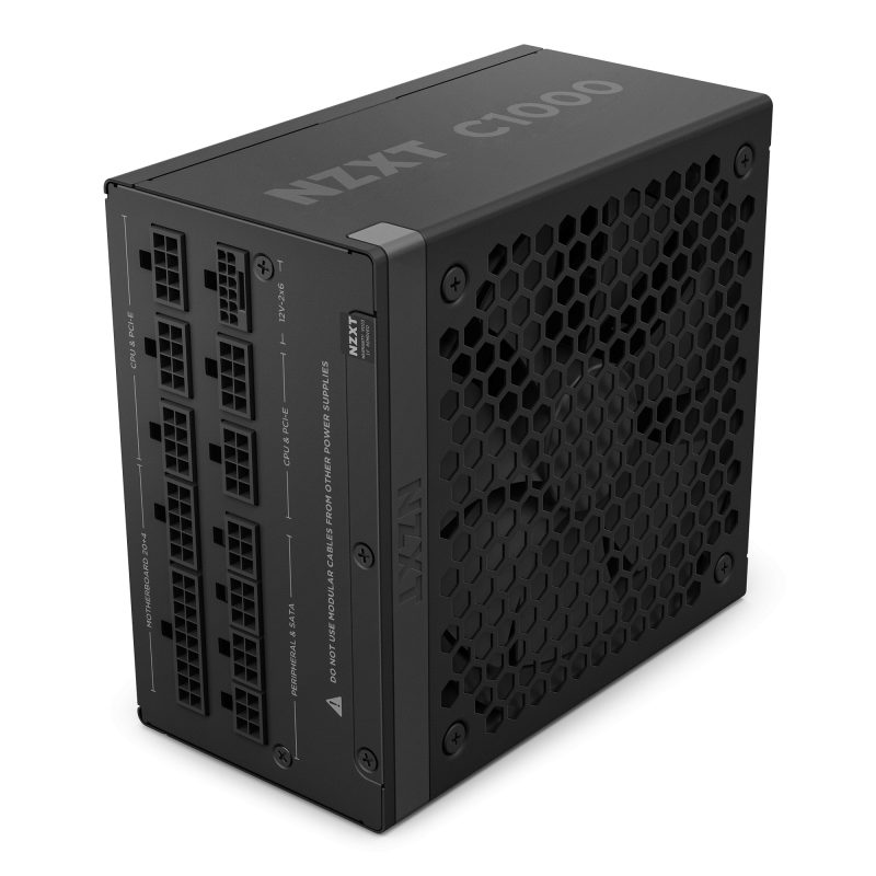 NZXT C1000 Gold ATX 3.1 80 PLUS GOLD 電源供應器 (1000W) ( Black / White )