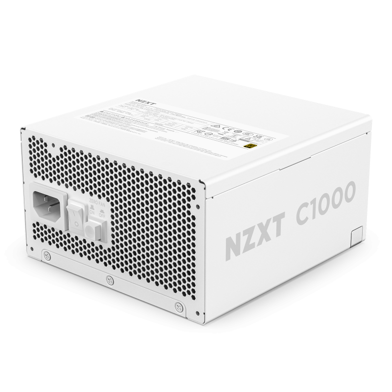 NZXT C1000 Gold ATX 3.1 80 PLUS GOLD 電源供應器 (1000W) ( Black / White )