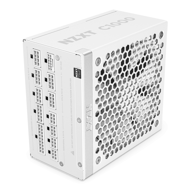 NZXT C1000 Gold ATX 3.1 80 PLUS GOLD 電源供應器 (1000W) ( Black / White )