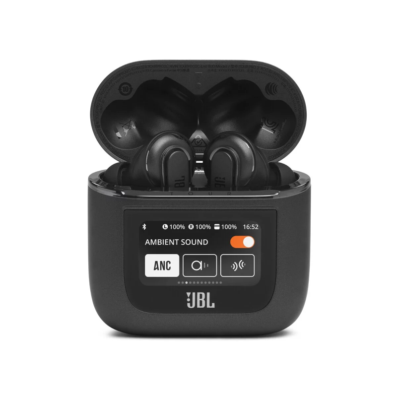 JBL Tour Pro 2 真無線耳機配觸控螢幕充電盒