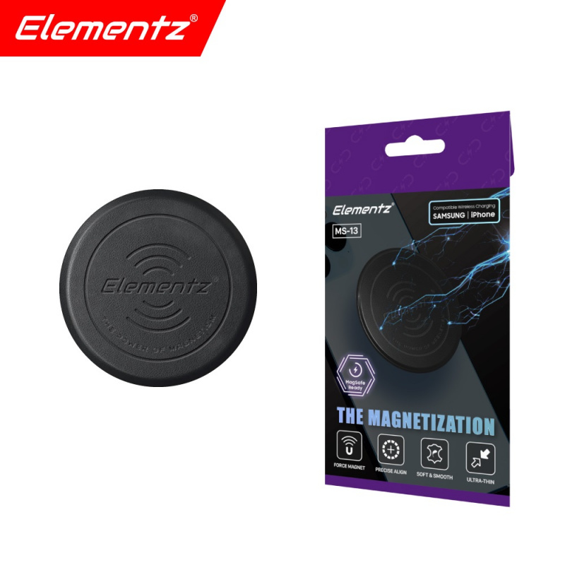 Elementz Magnetic Sticker 手機磁吸貼片 MS-13 [2色]