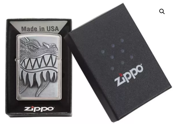 Zippo刻字火機 (圖案款)