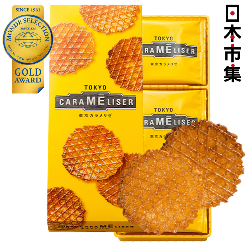 日本Tokyo Carameliser 東京焦糖 金獎大師 薄脆法蘭酥餅禮盒 (1盒12件)【市集世界 - 日本市集】