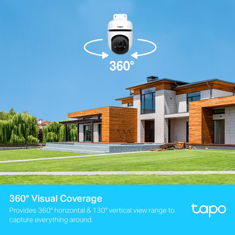 TP-Link Tapo C500 室外旋轉式家庭防護 / Wi-Fi 網絡攝影機 (免運費)