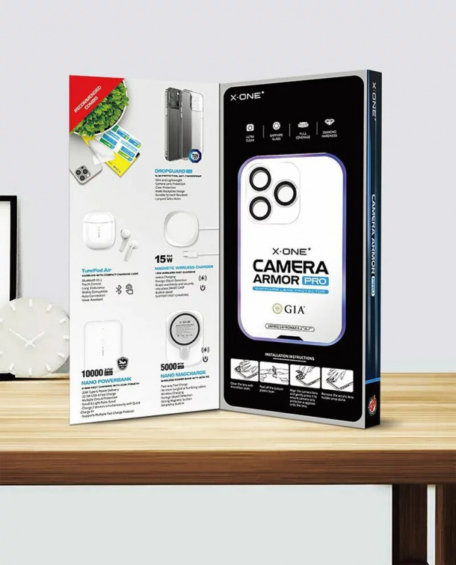 X ONE 真•藍寶石鏡頭保護貼