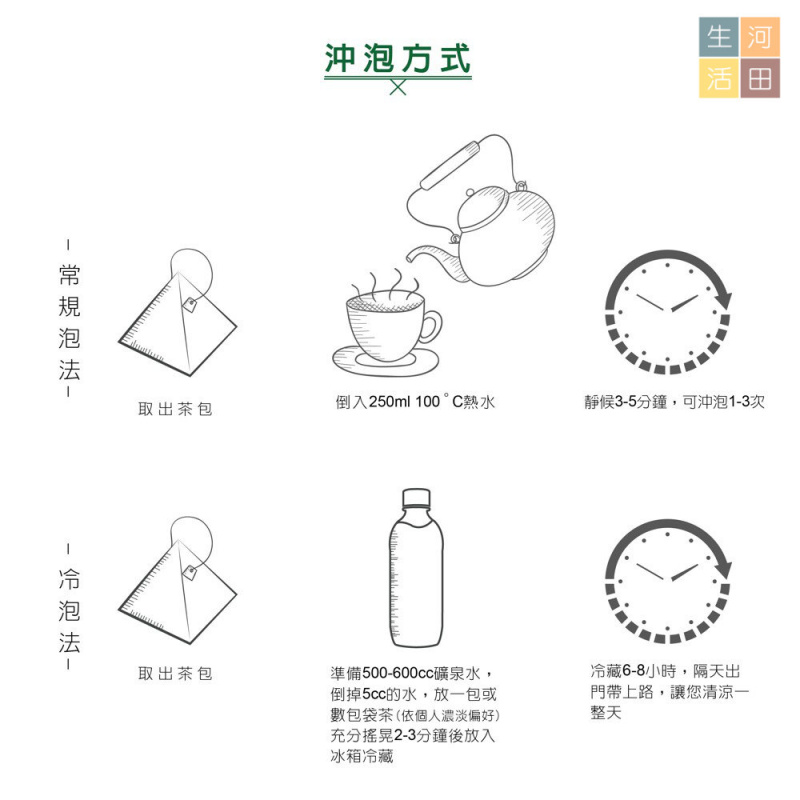 Tea Stuck-台灣桂花烏龍袋茶(30包) | 高山烏龍茶包 |三角立體茶包|冷泡茶(平行進口)