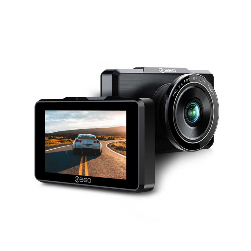 360 - [CC-G500H] 智能行車記錄儀 1440P前鏡 / 1080P後鏡 Car Camera (雙鏡版)  (香港行貨 1年保養)