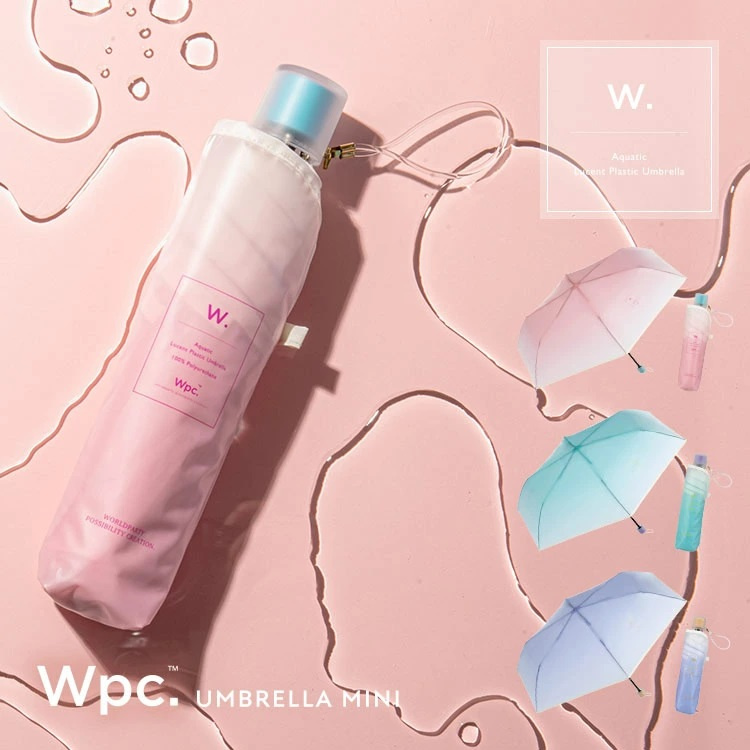 W.P.C. WPC Cosmic Umbrella 漸變透明摺傘 (50cm) [3色]