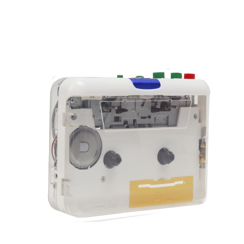 懷舊透明卡帶機 磁帶播放機 透明錄音帶機 懷舊隨身聽