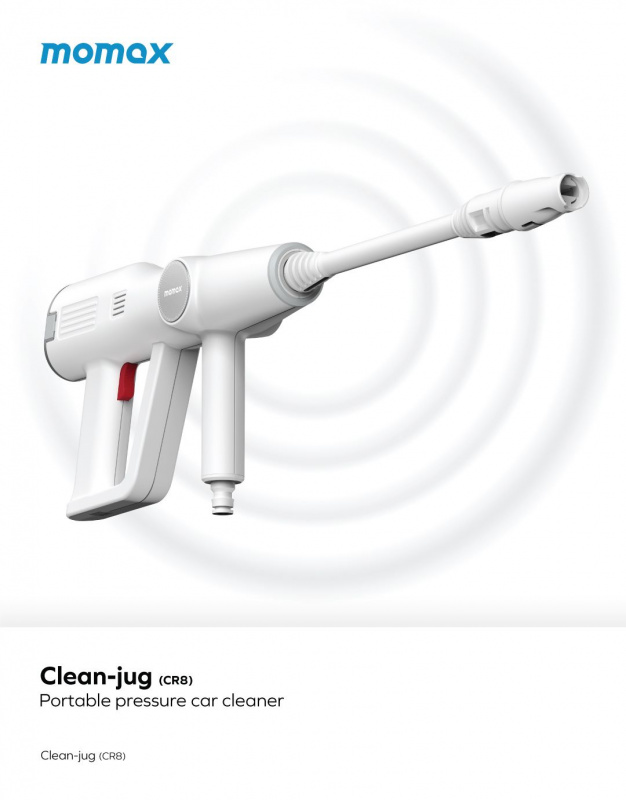 MOMAX Clean-Jug 便攜式高壓清洗槍 CR8