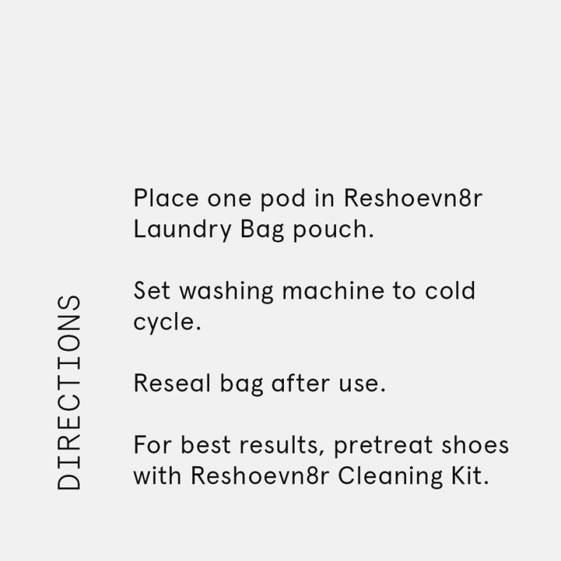 Reshoevn8r 鞋履清潔膠囊 (洗衣機專用)