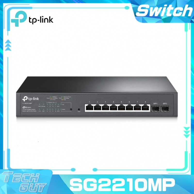TP-Link【8-16 Port PoE】Switch 網絡交換器